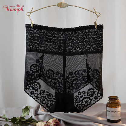 Triumph - Комплект от 4 секси дантелени слипове, популярна дантела, високо качество, безплатна доставка, подходящ за 40-120 KG