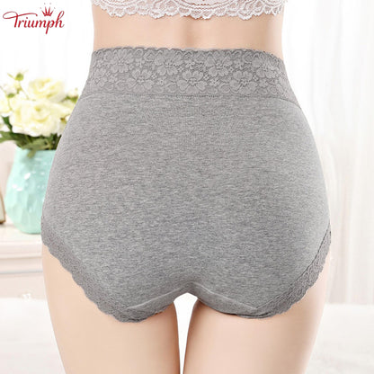 Triumph - 4 броя дантелени бикини，Безплатна доставка，Подходяща за 40-90 KG