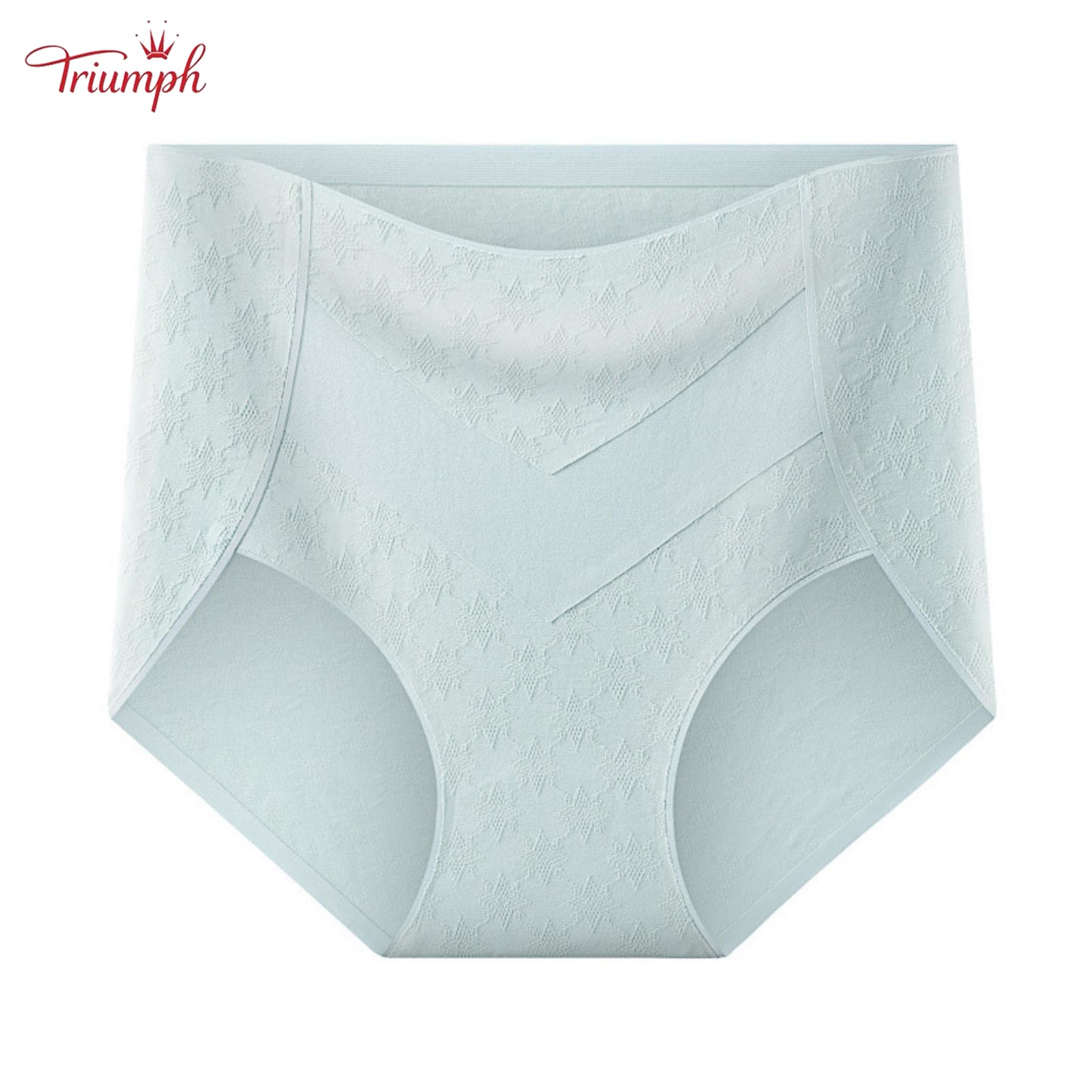 Triumph - Комплект от 4 памучни бикини с висока талия и сладък звезден принт, безплатна доставка