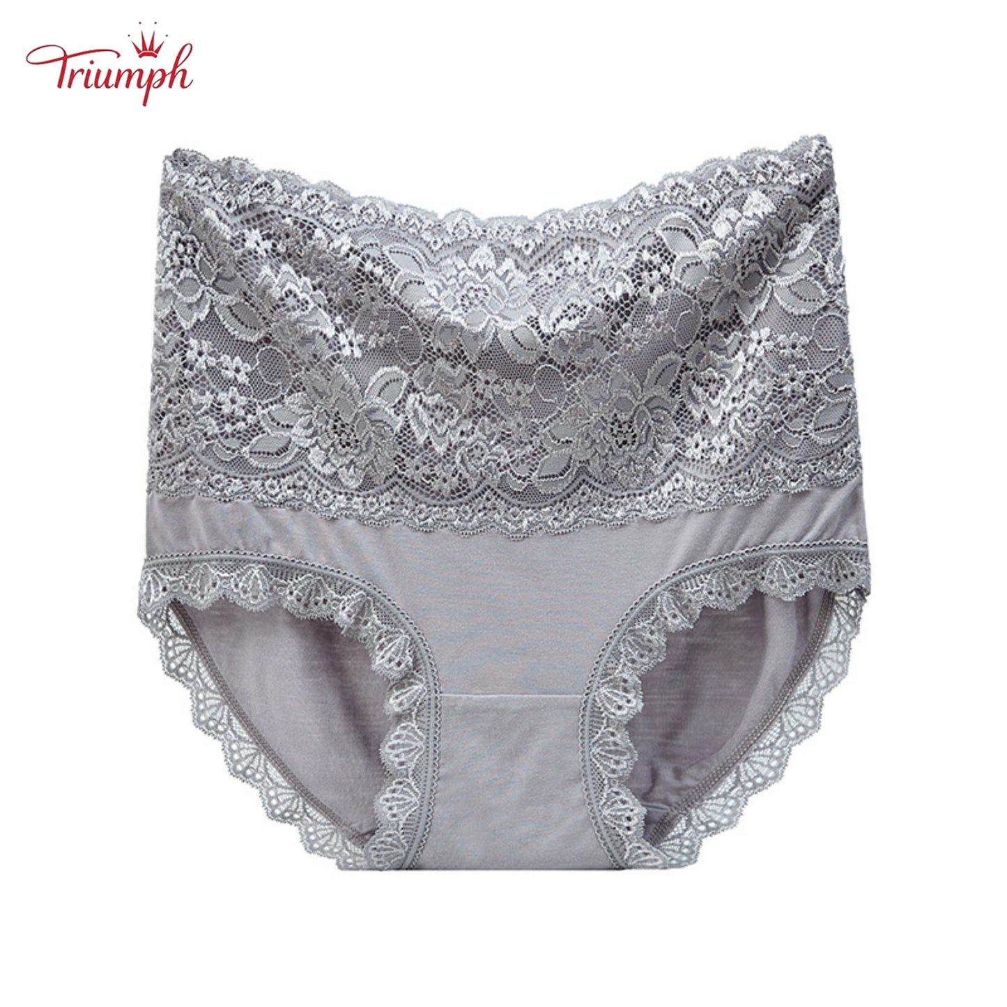 Triumph - Безплатна доставка. Висококачествени дантелени бикини, комплект от 4 броя. Удобни и меки.