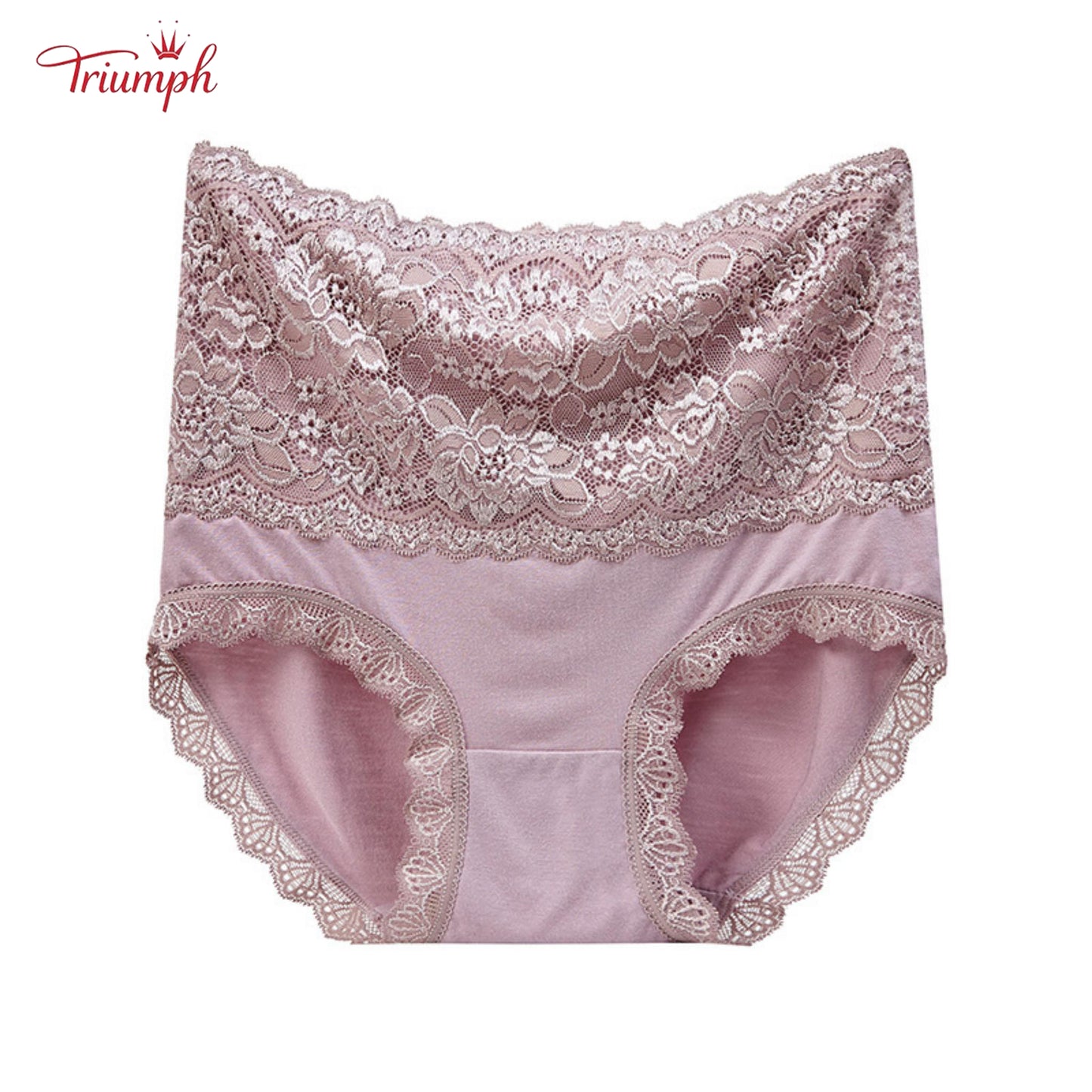 Triumph - Безплатна доставка. Висококачествени дантелени бикини, комплект от 4 броя. Удобни и меки.