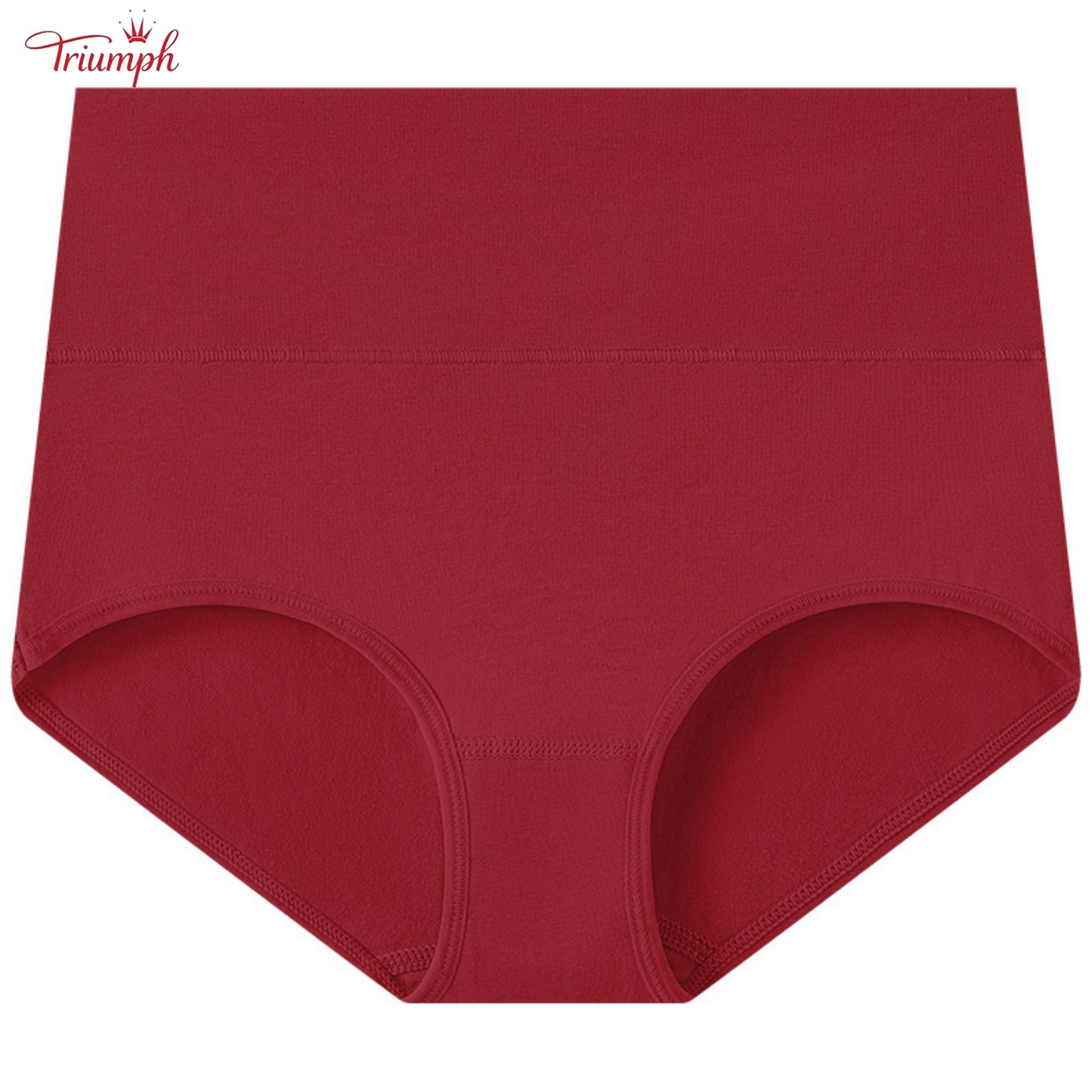 Triumph - Комплект от 4 памучни слипове, безплатна доставка, контрол на корема, повдигане на дупето
