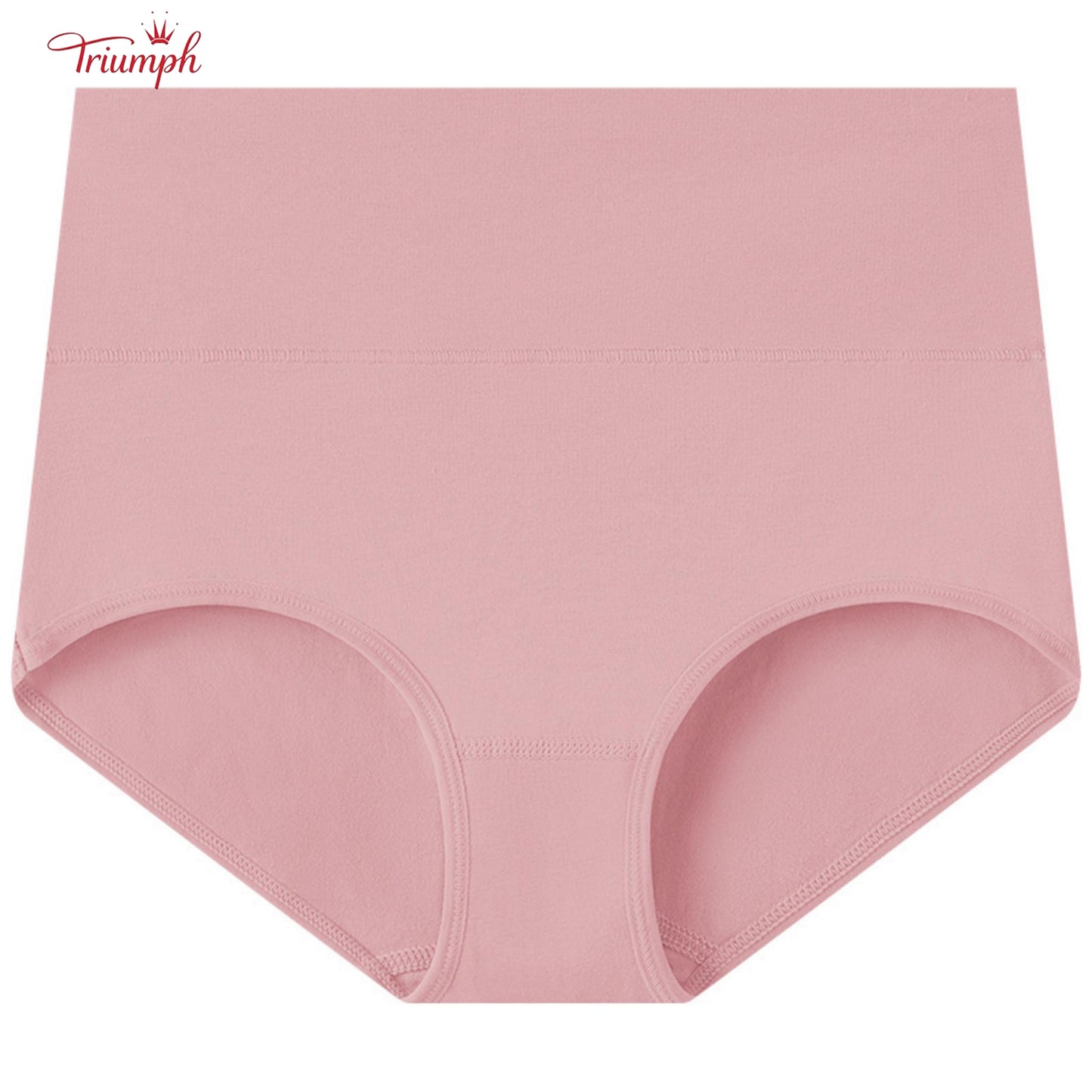 Triumph - Комплект от 4 памучни слипове, безплатна доставка, контрол на корема, повдигане на дупето