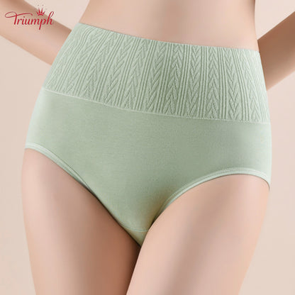 Triumph - 4 части памучно бельо, коригиращо корема, в различни цветове, безплатна доставка