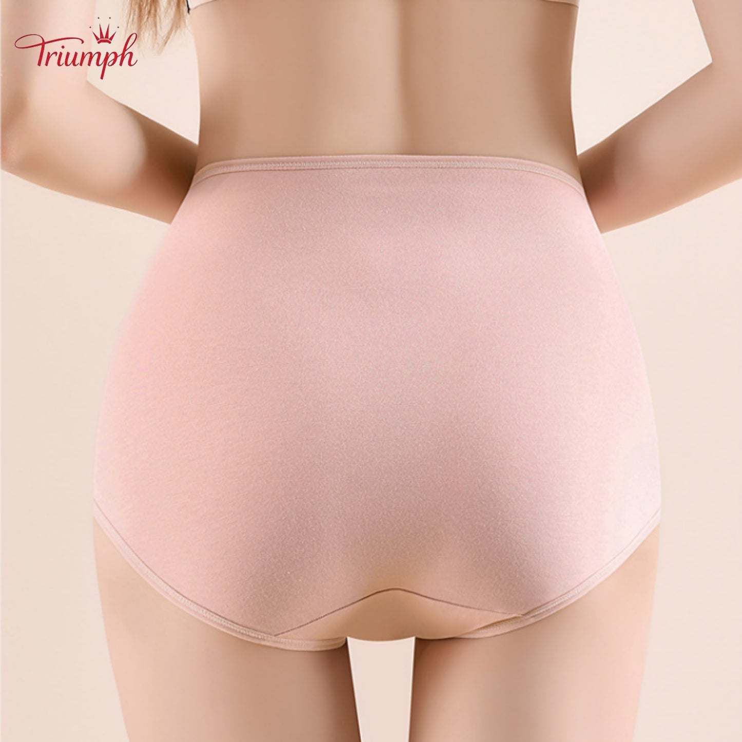 Triumph - 4 части памучно бельо, коригиращо корема, в различни цветове, безплатна доставка