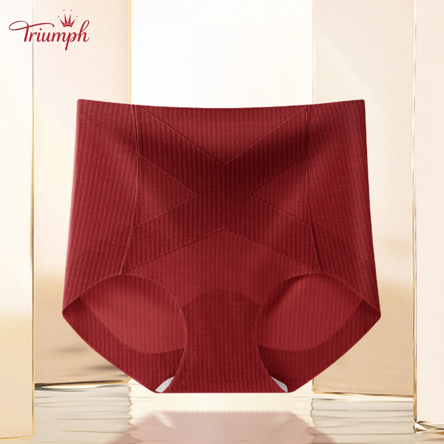 Triumph - 4 части памучно бельо, коригиращо корема, в различни цветове, безплатна доставка