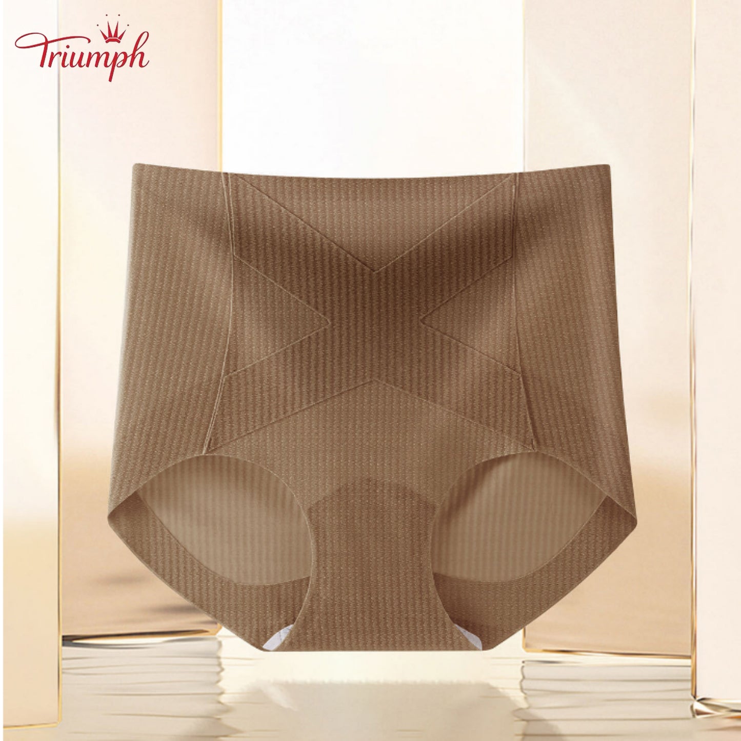 Triumph - 4 части памучно бельо, коригиращо корема, в различни цветове, безплатна доставка