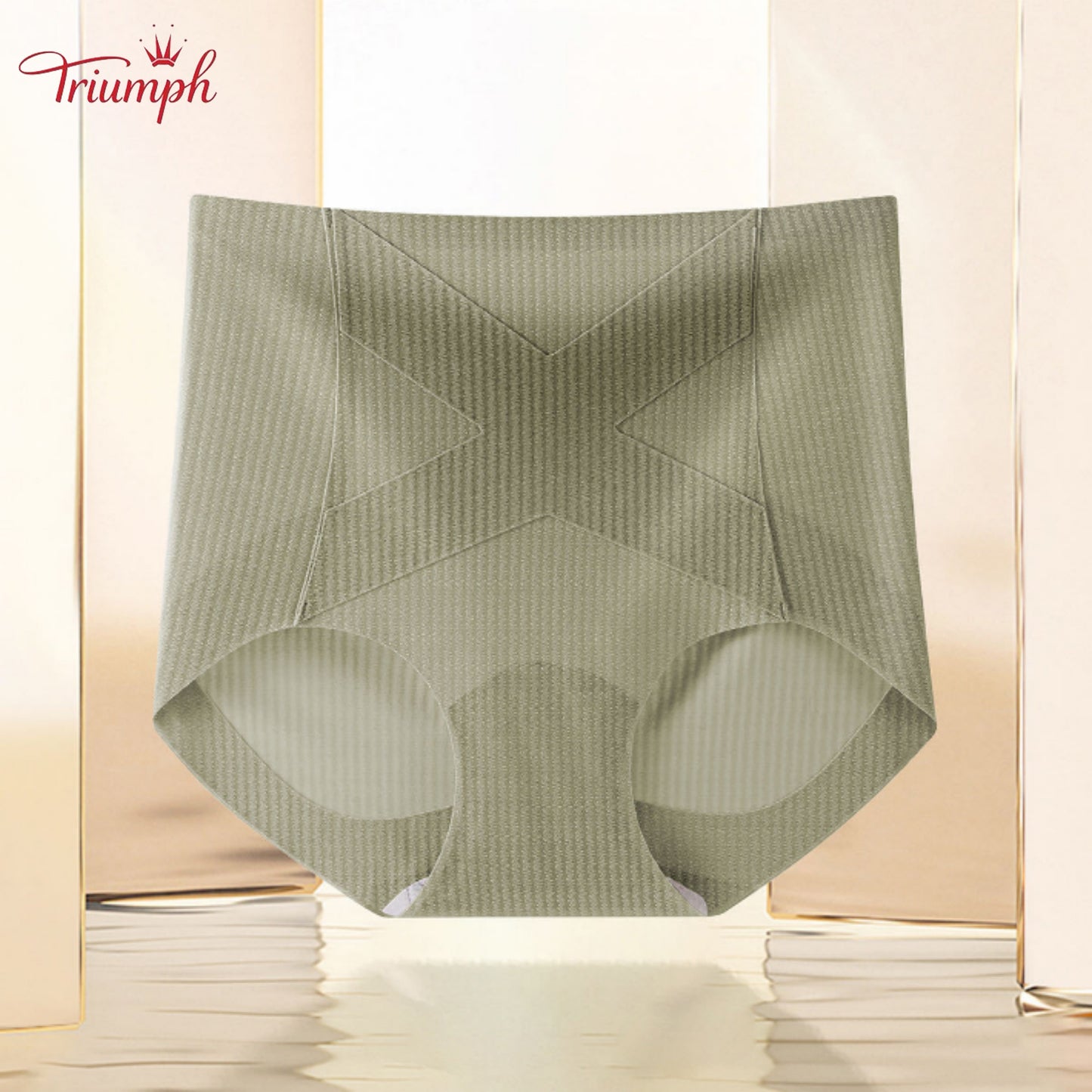 Triumph - 4 части памучно бельо, коригиращо корема, в различни цветове, безплатна доставка